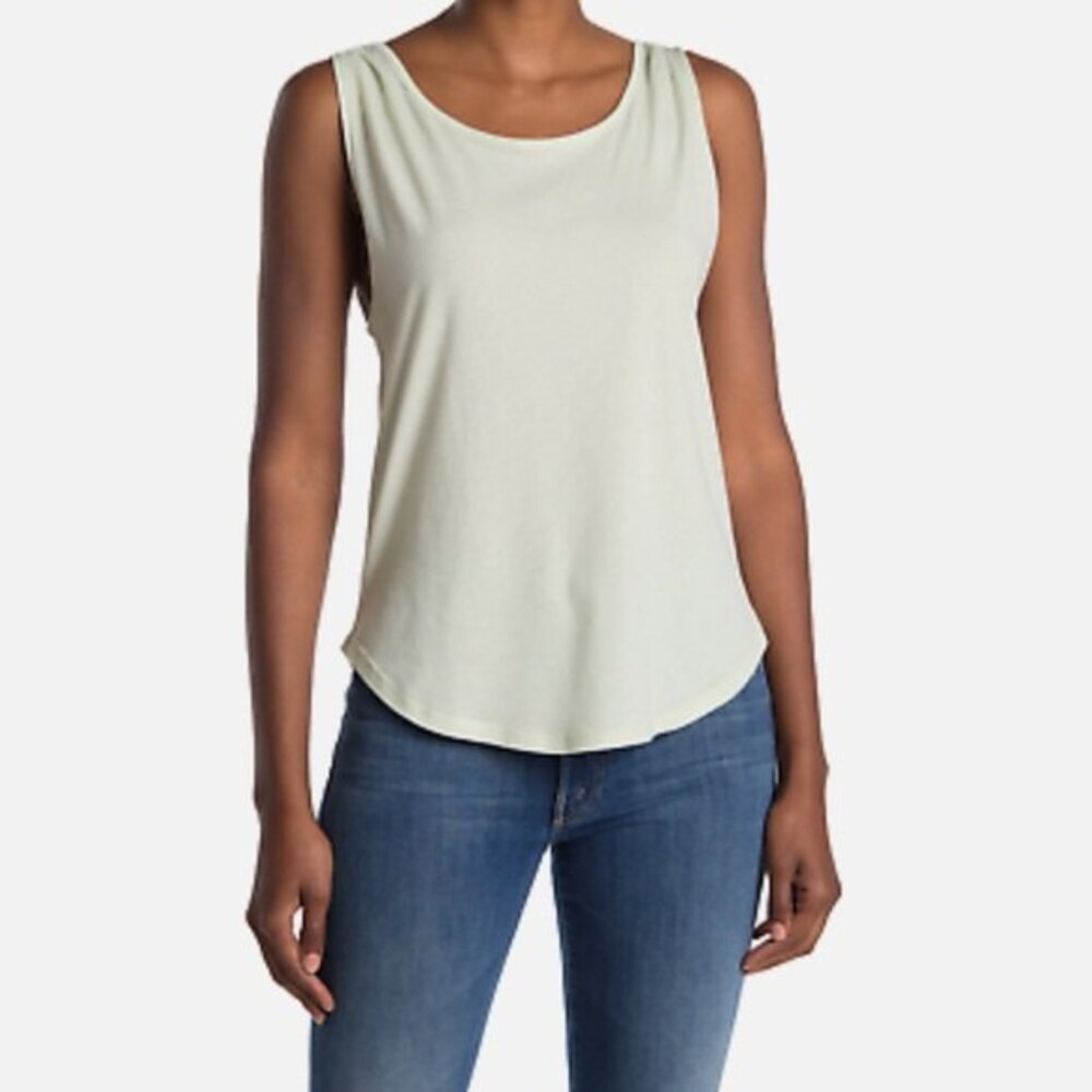 NEW Nordstrom TANK Top Sleeveless WomenS 3X Pastel Green Shirt Casual